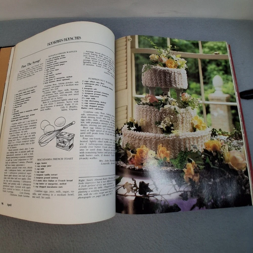 Southern Living 1986 Annual Recipes Oxmoor House 1986 Hardcover